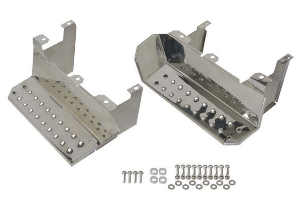 Kentrol 30432 Stainless Side Steps for 76-95 Jeep CJ-7 and Wrangler YJ
