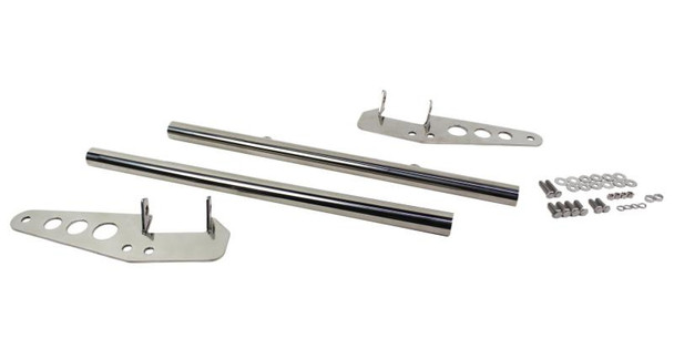 Kentrol 30418 Stainless Steel Grille Guard for 55-86 Jeep CJ-5, CJ-6, CJ-7 & CJ-8 Scrambler