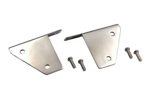Kentrol 30461 Windshield Light Mount Bracket Pair for 76-95 Jeep CJ and Wrangler YJ
