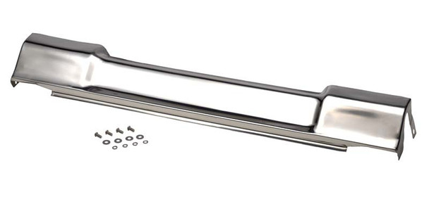 Kentrol 30479 Polished Stainless Steel Front Frame Cover for 97-06 Jeep Wrangler TJ & Unlimited