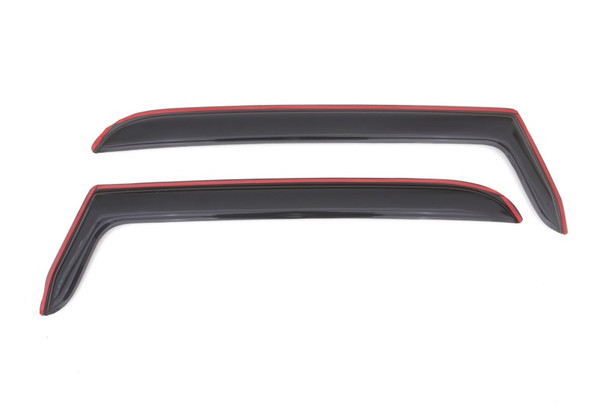 AVS 192054 In-Channel Ventvisor in Smoke for 97-06 Jeep Wrangler TJ & Unlimited