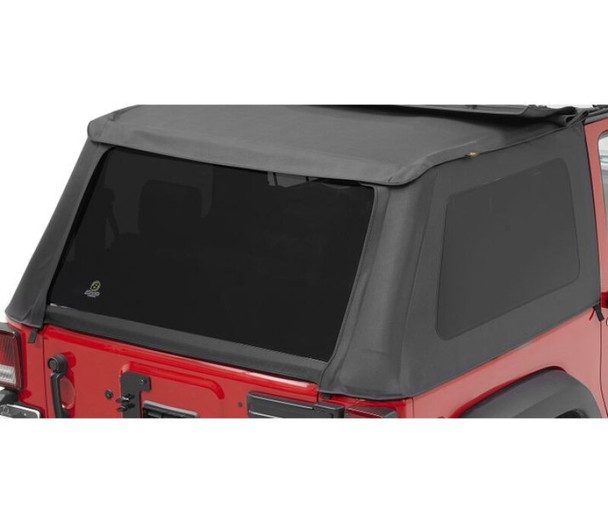 Bestop Tinted Window Kit for 07-18 Jeep Wrangler JK 2 Door with Trektop NX