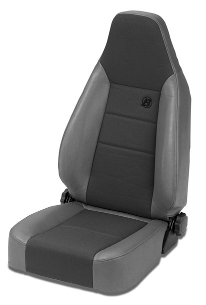 Bestop TrailMax II Sport Front Seat in Fabric for 76-06 Jeep CJ-5, CJ-7, CJ-8 Scrambler, Wrangler YJ, TJ & Unlimited