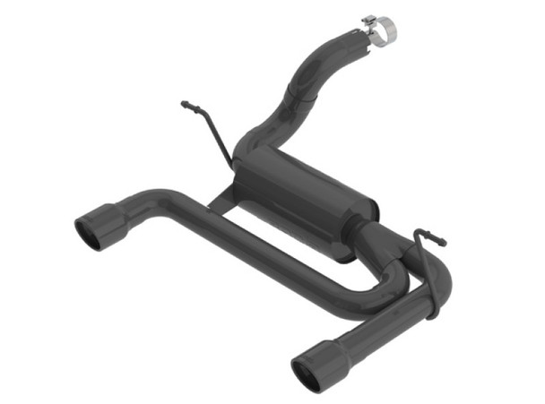Borla S-Type 2.5" Dual Axle Back Exhaust for 18-26 Jeep Wrangler JL with 3.6L