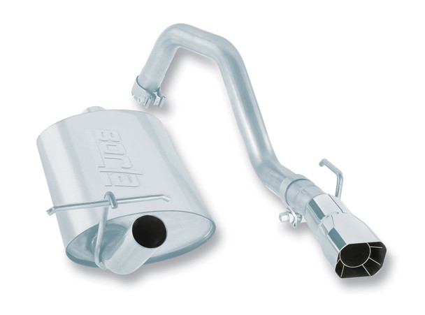 Borla 14352 T-304 Stainless Steel Cat-Back System for 87-90 Jeep Wrangler YJ with 4.2L I-6 Engine