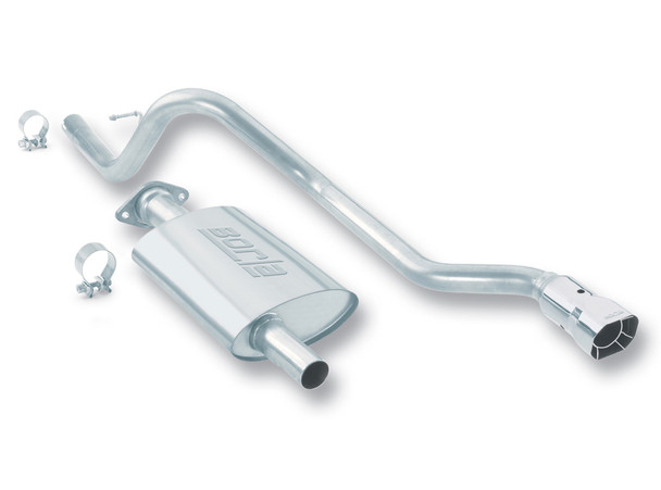 Borla 140071 T-304 Stainless Steel Cat-Back System for 97-01 Jeep Cherokee XJ with 4.0L