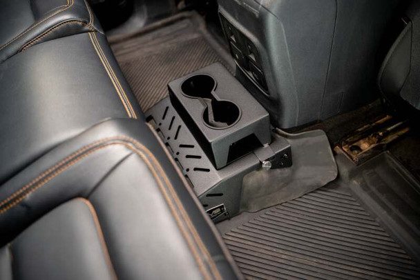 DV8 Offroad MPBR-07 Rear Seat Cup Holder & MOLLE Panels for 21-26 Ford Bronco