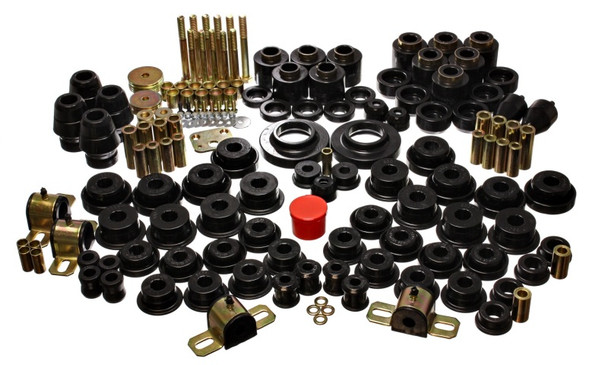 Energy Suspension 2.18106R Hyperflex Set in Black for 97-02 Jeep Wrangler TJ