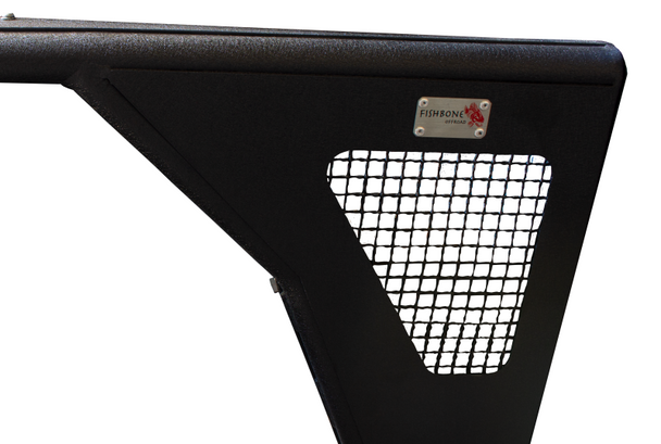 Fishbone Offroad FB23112 Front Tube Fenders with No Flares for 97-06 Jeep Wrangler TJ