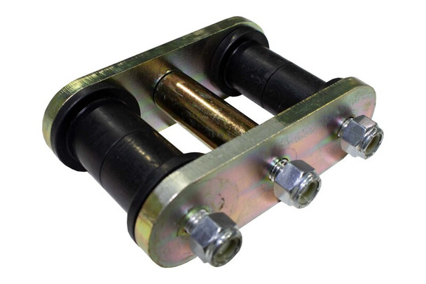 Fishbone Offroad FB27221 Front or Rear Greaseable Shackles for 87-95 Jeep Wrangler YJ