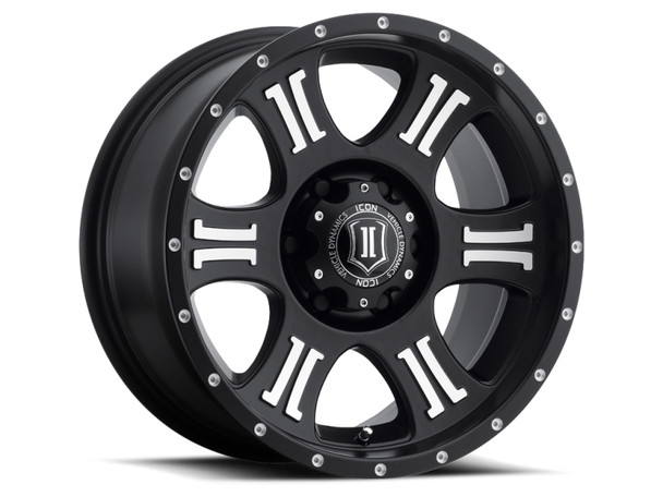ICON Alloys Shield Wheel for 07-26 Jeep Wrangler JL, JK & Gladiator JT