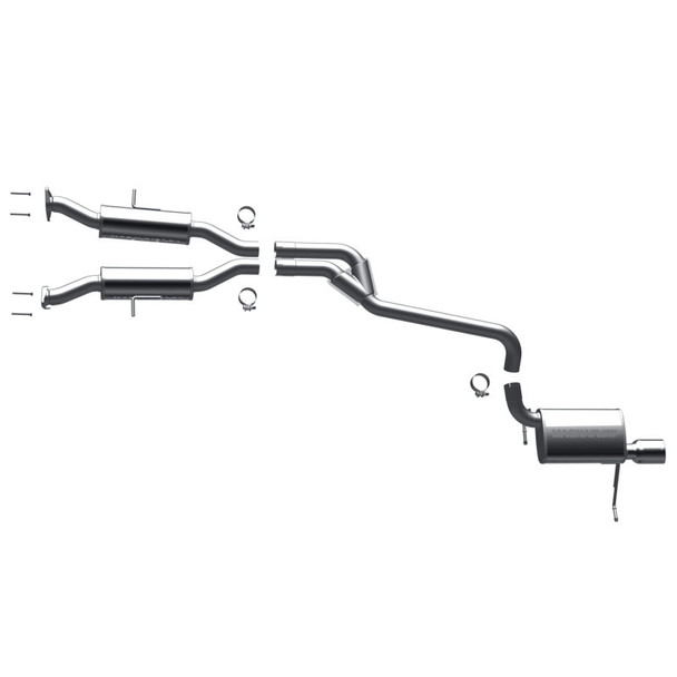 Magnaflow 16991 Performance "Street Series" Cat Back Exhaust System for 11-13 Jeep Grand Cherokee WK with 3.6L