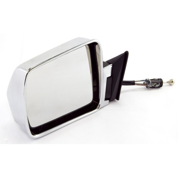 OMIX 12035.15 Manual Folding Mirror in Chrome for 84-96 Jeep Cherokee XJ