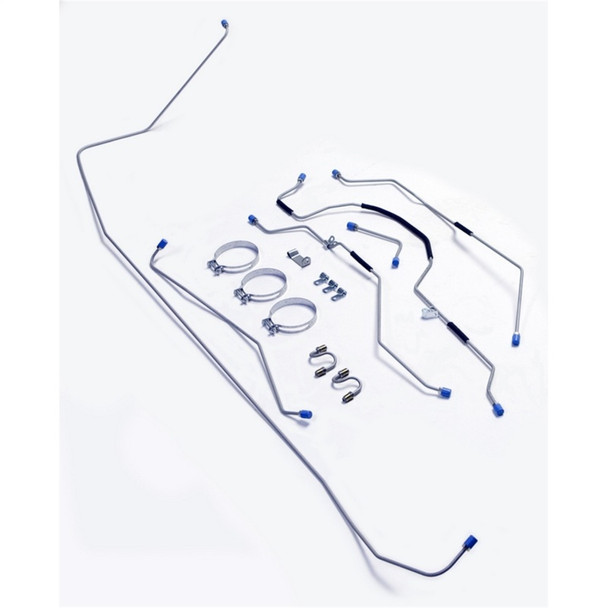 OMIX 16737.04 Brake Line Set for 52-71 Willy's M-38A1