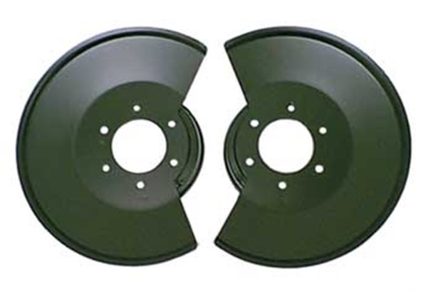 OMIX 11212.02 Disc Brake Dust Shield in Black for 78-86 Jeep CJ-5, CJ-7 & CJ-8 Scrambler with 2-Bolt Caliper Plate