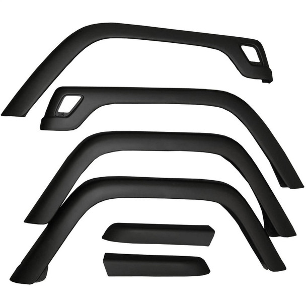 OMIX 11603.01 6-Piece Fender Flare Kit for 97-06 Jeep Wrangler TJ & Unlimited
