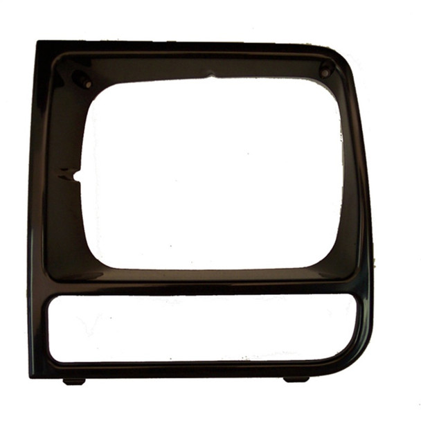 OMIX 12419.17 Driver Side Headlamp Bezel in Black for 97-01 Jeep Cherokee XJ