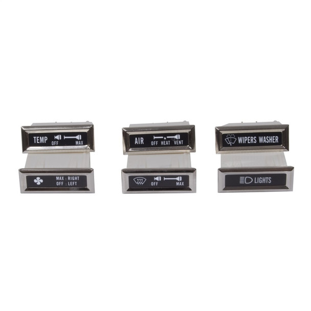 OMIX 13319.01 Dash Lamp Set for 76-86 Jeep CJ-5, CJ-7 & CJ-8 Scrambler