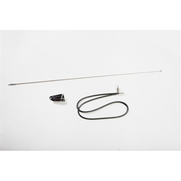 OMIX 17214.01 Radio Antenna Kit in Chrome for 76-95 Jeep CJ Series & Wrangler YJ