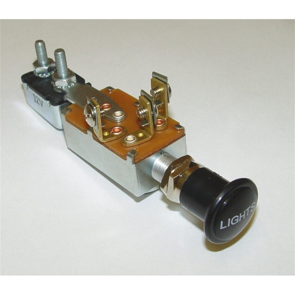 OMIX 17234.01 Headlight On/Off Switch for 55-72 Jeep CJ Vehicles