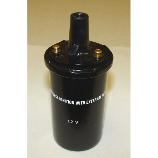 OMIX 17247.03 Ignition Coil for 78-90 Jeep CJ Series, Wrangler YJ, Cherokee XJ & Comanche MJ with Carburated Engines