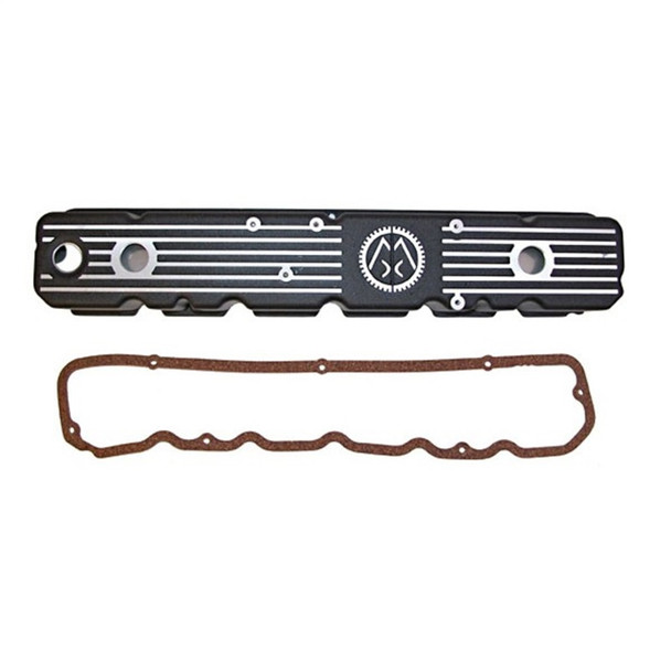 OMIX 17401.07 Aluminum Valve Cover Kit for 81-87 CJ Series & Wrangler YJ with 4.2L 258c.i.