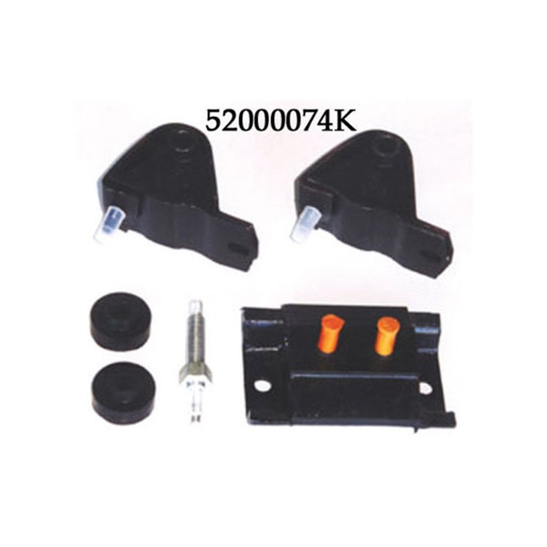 OMIX 17474.02 Engine Mounting Kit for 87-90 Jeep Wrangler YJ with 2.5L Engine