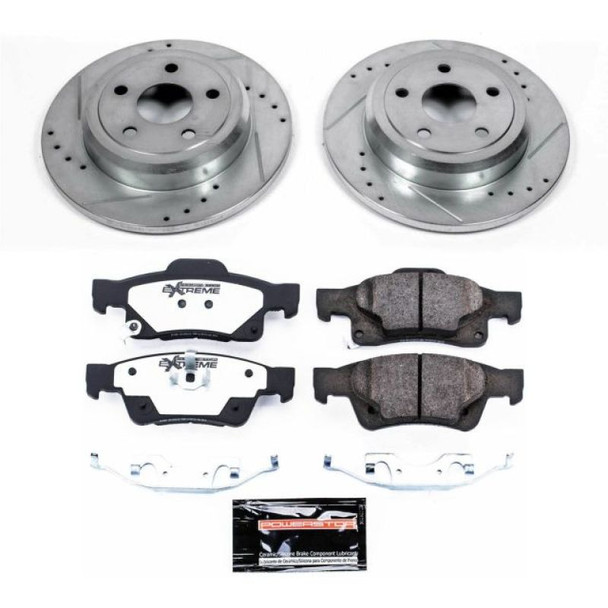 PowerStop Rear Z36 Extreme Performance Truck & Tow Brake Kit for 11-18 Jeep Grand Cherokee WK2