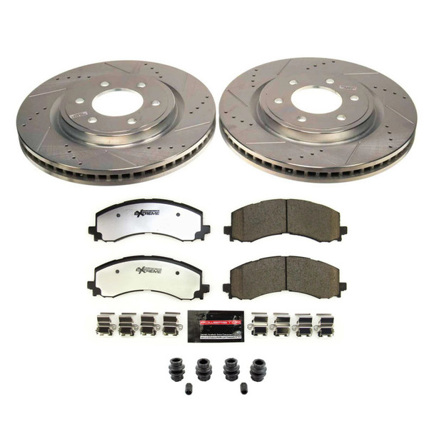 PowerStop Z36 Truck & Tow Brake Upgrade Kit for 22-24 Ford Bronco Raptor