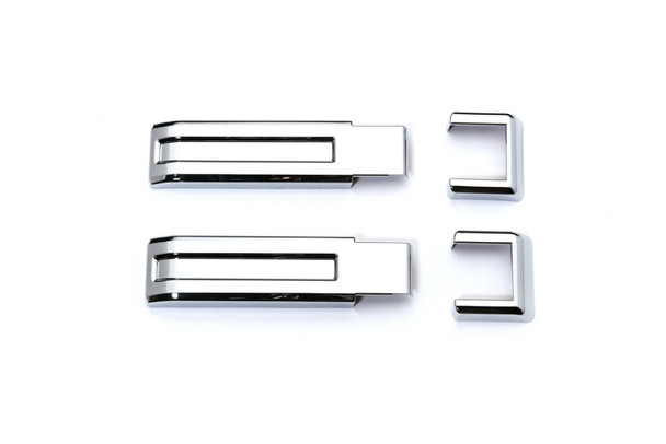 Putco 401266 Chrome Tailgate Hinge Covers for 07-18 Jeep Wrangler JK
