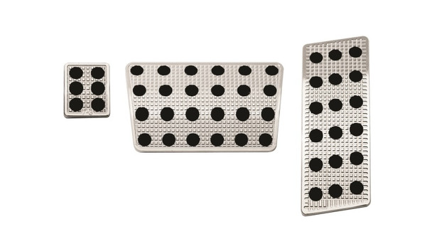 Putco 932015 Liquid Pedals-Track Design for 07-10 Jeep Wrangler JK with Automatic Transmission