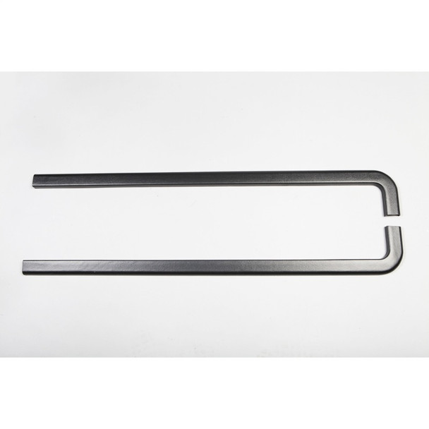 Rugged Ridge 11650.40 Tub Rail Armor in Black for 97-06 Jeep Wrangler TJ