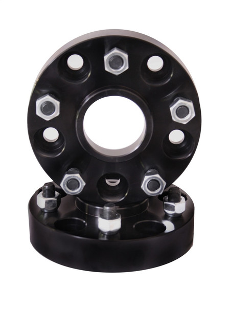 Rugged Ridge 15201.08 Wheel Spacers in Black for 87-06 Jeep Wrangler TJ with 5 on 4.5 Bolt Pattern