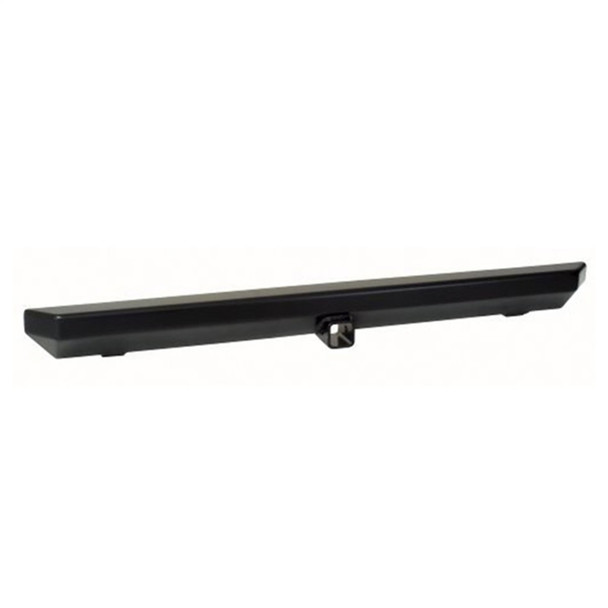 Rugged Ridge 11503.20 Classic Rock Bumper Rear with 2" Receiver in Textured Black for 87-06 Jeep Wrangler YJ & TJ