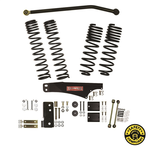 Skyjacker JK40BLT 4" Component Box with Dual Rate Long Travel Coil Springs for 07-18 Jeep Wrangler JK