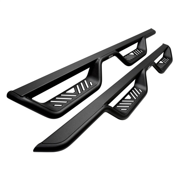 Westin 20-14065 Outlaw Drop Nerf Bars Textured Black for 18-24 Jeep Wrangler JL Unlimited 4-Door