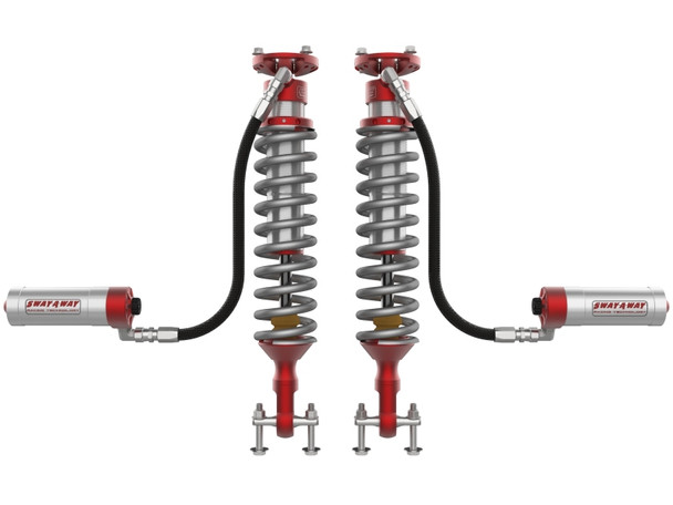 aFe Power 302-0056-13-CA Sway-A-Way 2.5" Remote Reservoir Coilover Kit with Compression Adjusters for 21-24 Ford Bronco 2.3L & 2.7L