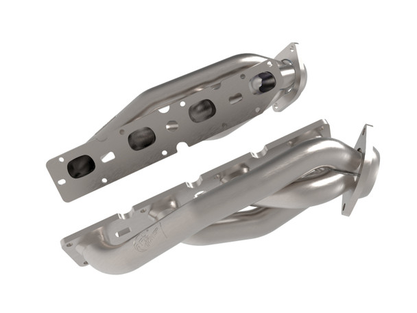 aFe Power 48-38029 Twisted Steel 304 Stainless Steel Short Tube Header for 11-21 Jeep Grand Cherokee WK2 with the V8-5.7L HEMI Engine