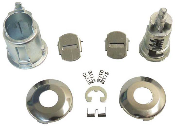 Crown Automotive 4720931 Door Lock Cylinder Kit for 93-94 Jeep Wrangler YJ, Cherokee XJ and Grand Cherokee ZJ
