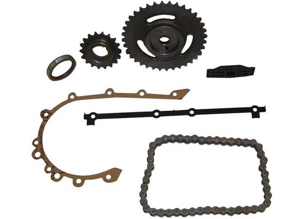 Crown Automotive 33002977K Timing Chain Kit for 91-93 Jeep Wrangler YJ; 87-93 Cherokee XJ & Comanche MJ and 1993 Grand Cherokee ZJ with 4.0L Engine