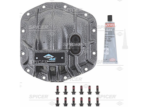 Dana Spicer Dana 44 Differential Cover for 18-26 Jeep Wrangler JL and Gladiator JT