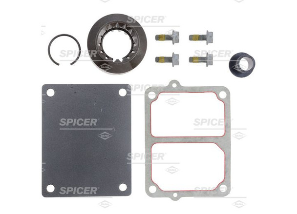 Dana Spicer 10045078 Front Axle Disconnect Removal Kit for 18-26 Jeep Wrangler JL & Gladiator JT