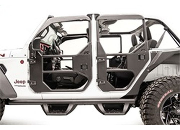 Fab Fours Full Tube Doors for 18-26 Jeep Wrangler JL & Gladiator JT