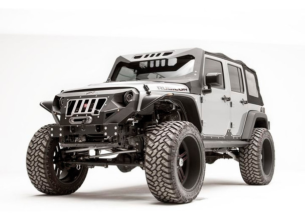 Fab Fours ViCowl in Black for 07-18 Jeep Wrangler JK