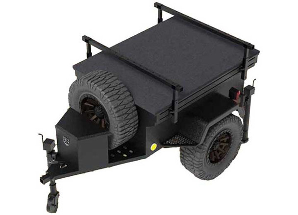 Overland Vehicle Systems 70100010 Off Road Trailer Military Style With Full Articulating Suspension