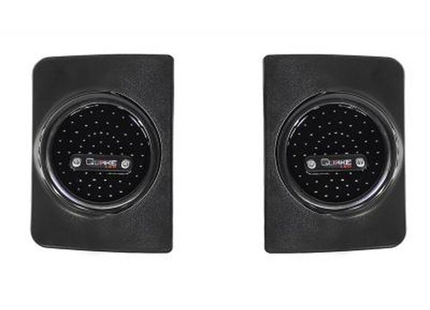 Quake LED QTE1030 Round LED Tail Lights for 07-18 Jeep Wrangler JK