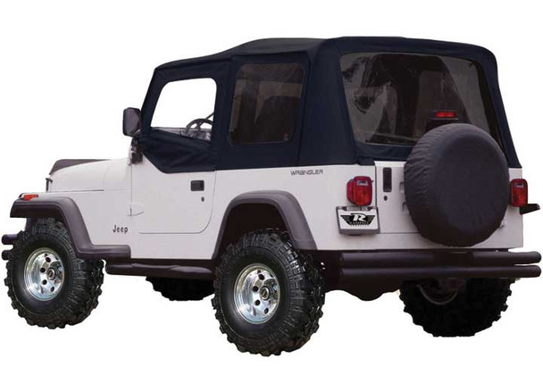 Rampage Products Replacement Soft Top with Skins & Tinted Windows for 97-06 Jeep Wrangler TJ