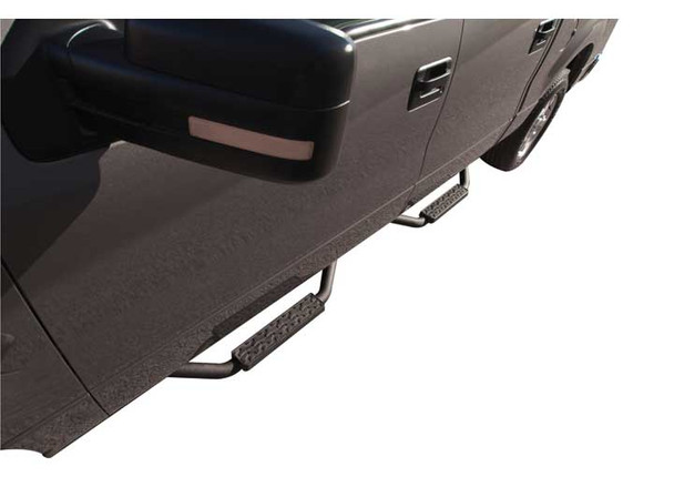 Rampage Products 26625 2" Slimline Step in Textured Black for 97-06 Jeep Wrangler TJ