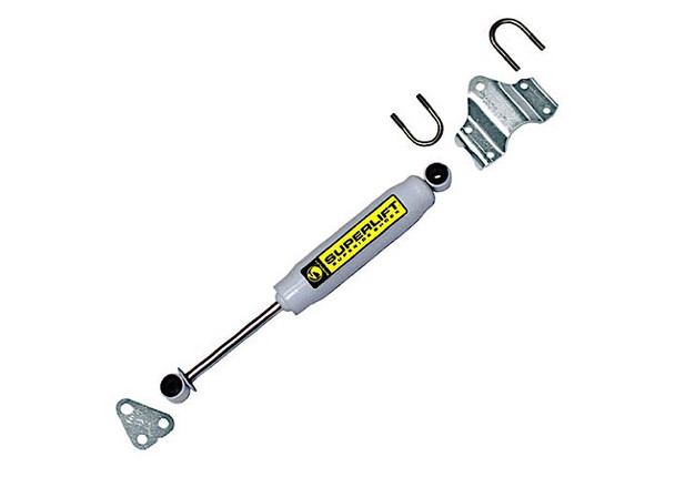 RealTruck Superlift 92075 High Clearance Single Hydraulic Steering Stabilizer Kit for 07-18 Jeep Wrangler JK