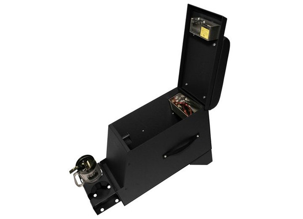 Tuffy Series II Security Console (8" Wide) for 76-90 Jeep CJ & Wrangler YJ
